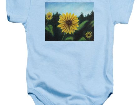 Sunny Sun Sun Flower - Baby Onesie For Sale