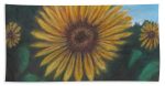 Petal of Yellows - Bath Towel For Sale