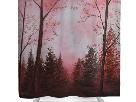 Rosey Tweaked - Shower Curtain For Sale