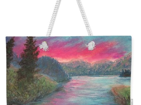 Sky Setting Sun - Weekender Tote Bag Online now