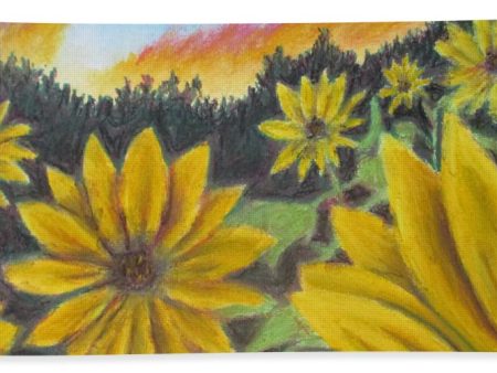 Sunflower Hue - Bath Towel Online Sale