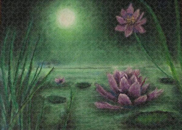 Lily Pond - Puzzle Hot on Sale