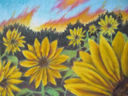 Sunflower Hue - Art Print Discount