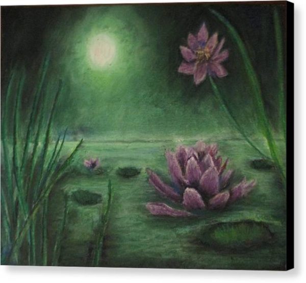 Lily Pond - Canvas Print Online Hot Sale