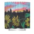 Flower Color Hour - Shower Curtain For Cheap