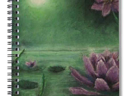 Lily Pond - Spiral Notebook Online now