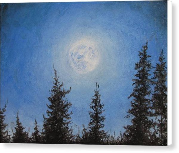 Moon Spooks - Canvas Print Cheap