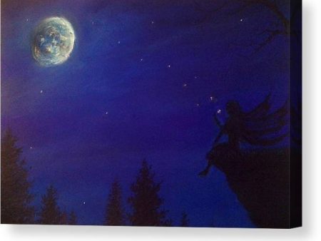 Translucent Nights - Canvas Print Hot on Sale