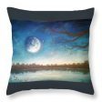 Twilight Dreaming - Throw Pillow Hot on Sale