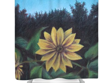 Sunflower Commitment - Shower Curtain on Sale