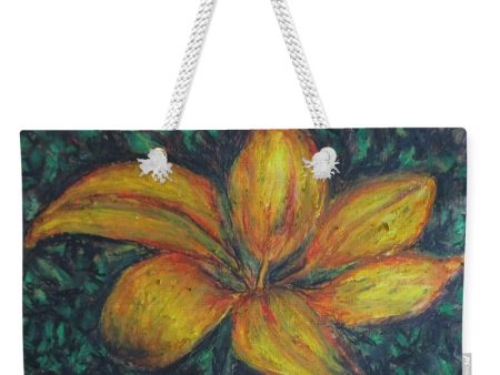 Yellow Petals - Weekender Tote Bag For Cheap