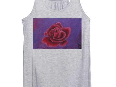 Rosy Rose ~ Women s Tank Top Hot on Sale