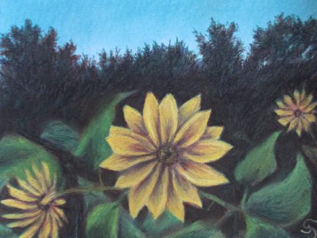 Sunflower Commitment - Art Print Hot on Sale