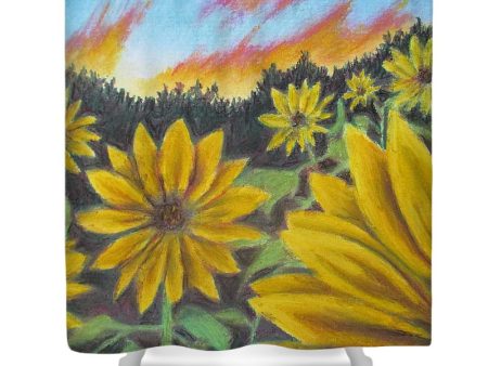 Sunflower Hue - Shower Curtain Supply