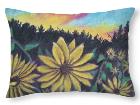 Sunflower Sunset - Throw Pillow Sale