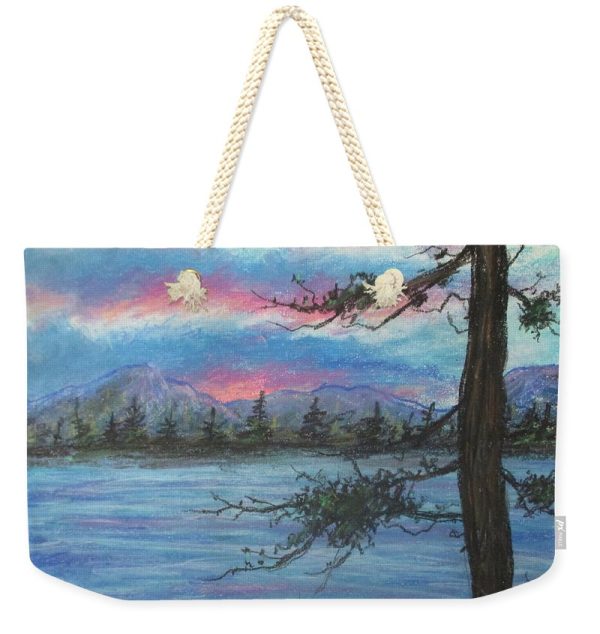 Breathing View - Weekender Tote Bag Hot on Sale