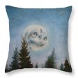 Shiny Moon Sun - Throw Pillow Supply