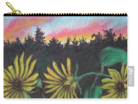 Flower Color Hour - Carry-All Pouch Online