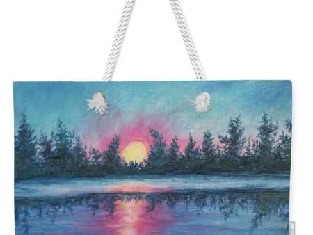 Dreaming in Aqua ~ Weekender Tote Bag For Sale