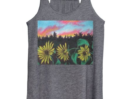 Flower Color Hour - Women s Tank Top Fashion