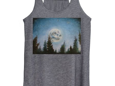 Shiny Moon Sun - Women s Tank Top Cheap