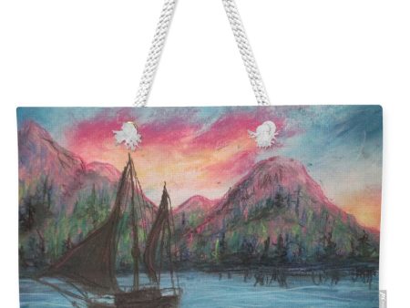 Boat Tidings - Weekender Tote Bag Online Sale