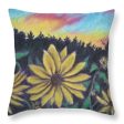 Sunflower Sunset - Throw Pillow Sale