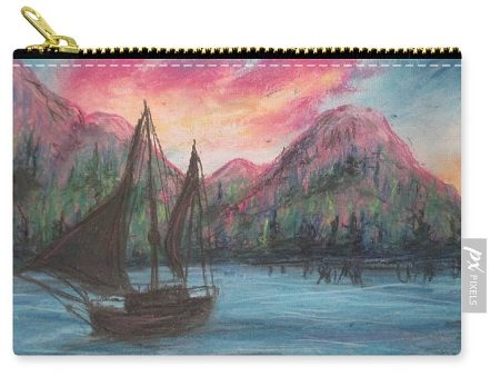 Boat Tidings - Carry-All Pouch on Sale