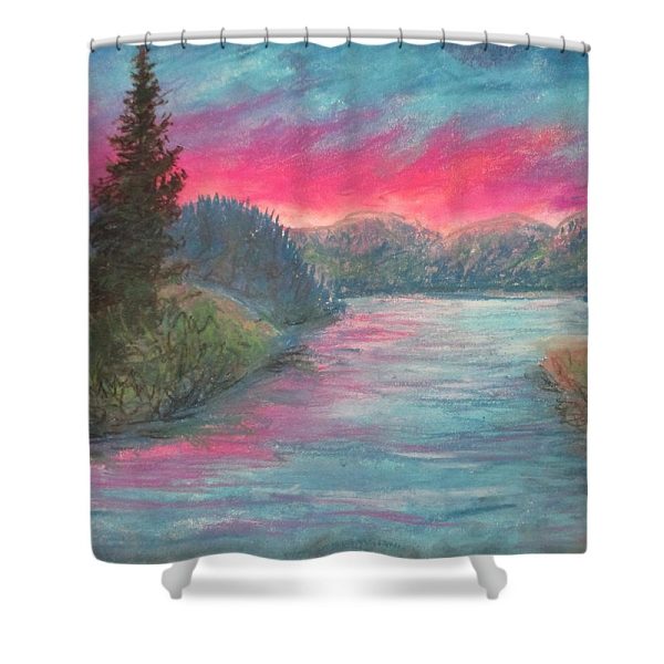 Sky Setting Sun - Shower Curtain Hot on Sale