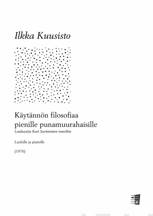 Käytännön filosofiaa pienille punamuurahaisille - Voice & piano Fashion