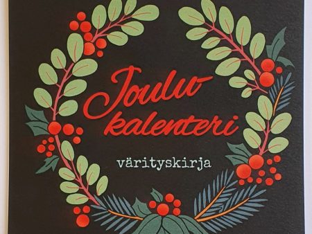 Joulukalenteri värityskirja Online now