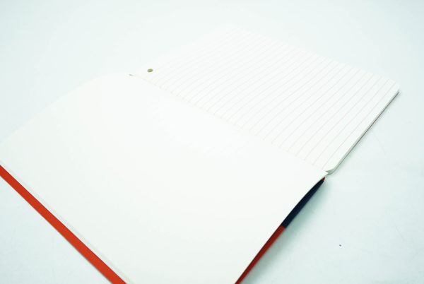 Plumb Notebooks Blue On Red Wraparound Notebook Cheap