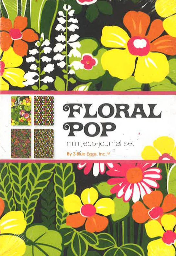 Floral Pop:Mini Eco-Journal on Sale