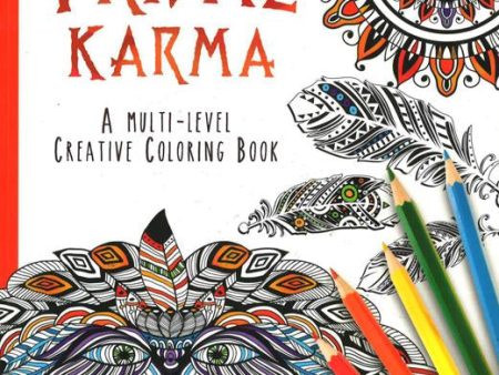 Tribal Karma - A Multi-Level Creative Coloring Book Online now